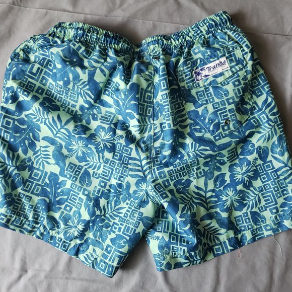 Trunks Surf and Swim CO. Large Tropics Swim Trunks - Picture 5 of 6